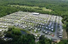 Vue aérienne © Camping plage des sources