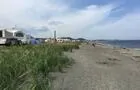 La plage du camping