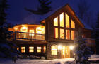 Un soir d'hiver © Fiddler Lake Resort