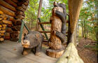 Ripplecove - Chalet de bois rond © Ripplecove Hôtel & Spa
