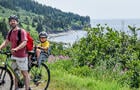 Vélo au Parc national Forillon&nbsp;&nbsp;&nbsp;&copy; Tourisme Gaspésie
