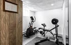 Salle d'exercice et sauna