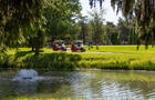 Lac et voiturettes&nbsp;&nbsp;&nbsp;&copy; Club de Golf Godefroy