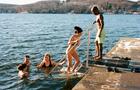 Baignade en eau froide&nbsp;&nbsp;&nbsp;&copy; Gaelle Leroyer