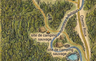 Carte du Camping du Bateleur © Bateleur