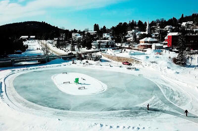 Patinoire du lac Masson