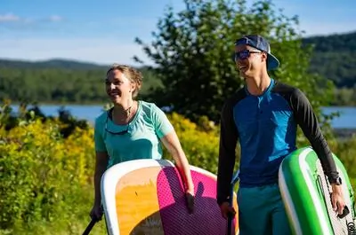 Plage municipale (Lac Bromont)