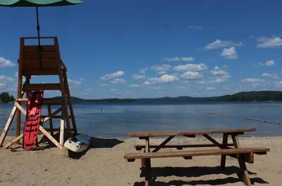 Plage municipale de Lac-Simon