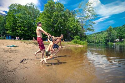 Plage municipale de Sainte-Émélie-de-l’Énergie