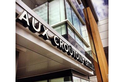 Bistro café Aux Croûtons Grillés