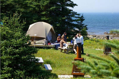 CAMPING ÎLE SAINT-BARNABÉ