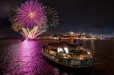 Croisières AML Inc. / Souper-croisière 3 services et feux d&rsquo;artifice Signature (Québec)