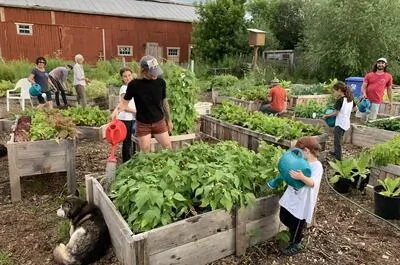 Coop de solidarité Jardinons