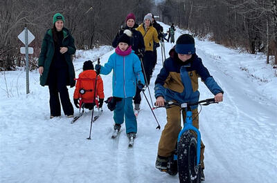 Plaisirs d&rsquo;hiver à Eastman