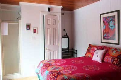 Chambre avec foyer
