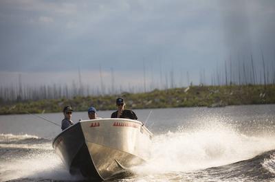 Excursion de pêche   © TQ/Tourisme Baie-James/Hooké