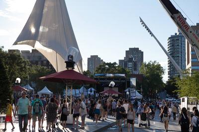 Place des festivals   © M.Faubert