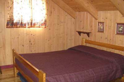 Chalet Oriette - l'une des 2 chambres à l'étage