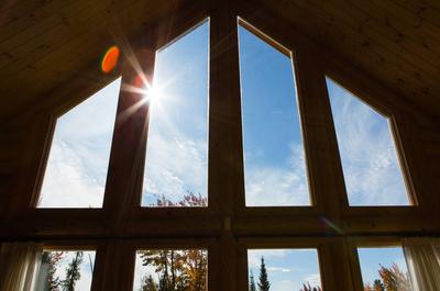 Grande fenestration   © Fiddler Lake Resort