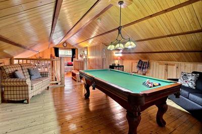 Mezzanine avec billard
