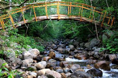 Sentier de 4 km en montagne