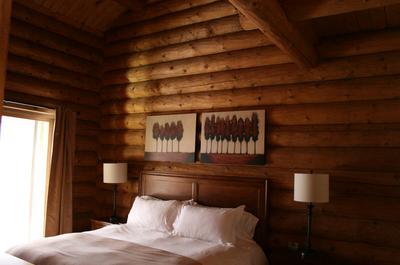 Chambre king   © Gestion Blueberry Lake