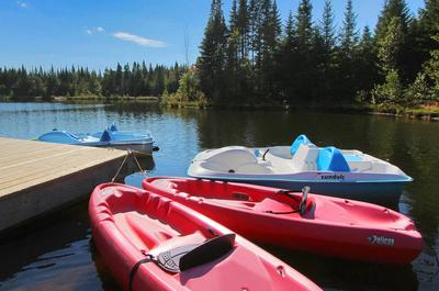 Accès au lac