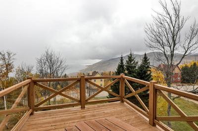 Vue du balcon de l'unité du haut