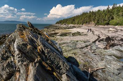 Plage rive nord   © D.Coulombe