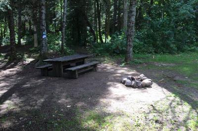 Emplacement de camping