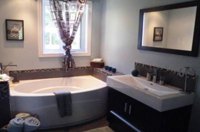 Salle de bain au premier