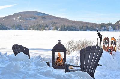 Espace feu de camp   © Chalets Booking