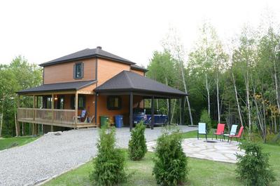Chalet en été