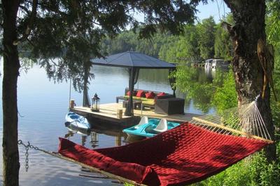 Bord du lac Ouimet