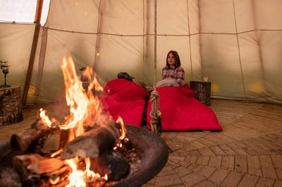 Intérieur tipi   © TQ/G.Leroyer