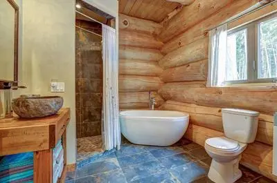 Salle de bain   © Chalet de l'Entente