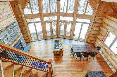 Vue de la mezzanine   © Chalet de l'Entente