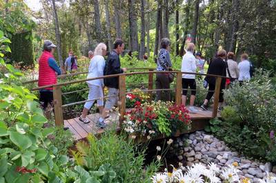 Visiteurs Aux Jardins De Doris