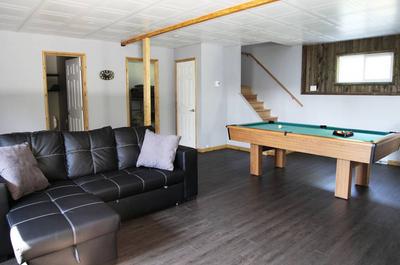 Salle familiale au sous-sol