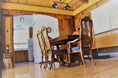 Salle à manger - Vue lac