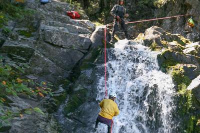 Canyoning dans Charlevoix   © Véronimot