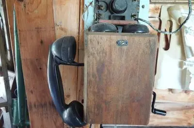 Équipement d'un vieux téléphone