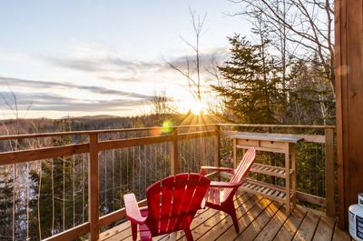 Vue incroyable sur les montagnes   © Monsieur Chalet