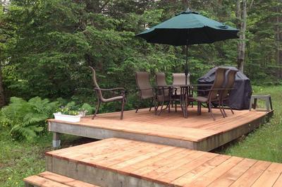 Terrasse et bbq