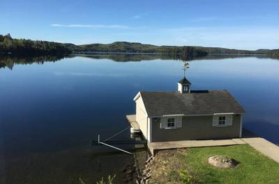 Lac en été vu du salon