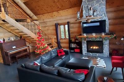 Le Jadanie chalet - Salon   © Joanie Racine