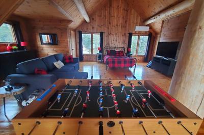 Le Jadanie chalet - Chambre mezannine   © Joanie Racine
