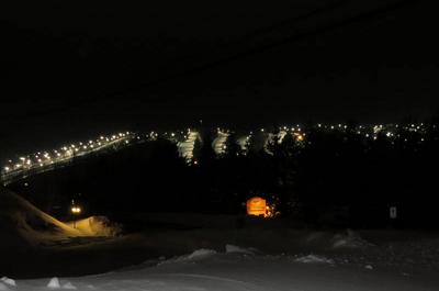 Pistes éclairées
