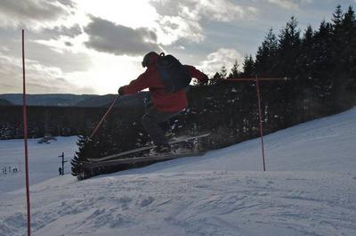 Descente en ski alpin