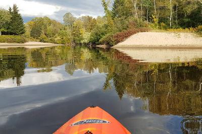Kayak sur la rivière